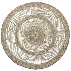 Chic Antique Platzdecke aus Seegras, D38 cm natur