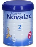 Novalac 2 Lait de suite 2ème âge Poudre 800 g