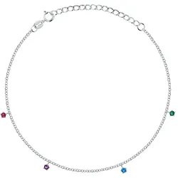 CHRIST Fußkette 89086477 - silber