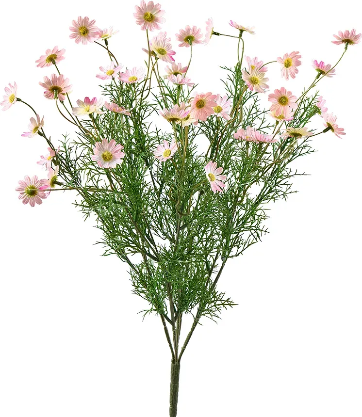 Gänseblümchen Strauß 61cm pink