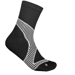 Bauerfeind Sports Damen Run Performance Mid Cut Socks schwarz