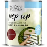 Schöner Wohnen Pep Up Outdoor Farbe schwedenrot 1 l für Möbel Spielgeräte