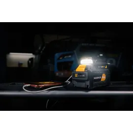 BATAVIA - LED-Aufsatzleuchte für Maxxpack 18 V Usb-akku-adapter