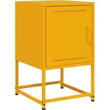 vidaXL Nachtschrank 2 Stk. 36 x 39 x 60,5 cm Senfgelb