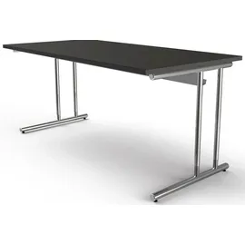 Kerkmann Schreibtisch Artline 160 cm E1 Gütespan anthrazit
