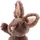 NICI Kuscheltierhase 20 cm Dunkelbraun