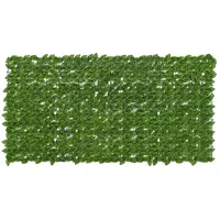 vidaXL Balkonverkleidung 200 x 100 cm Gelb/Grün Polyethylen