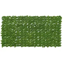 vidaXL Balkonverkleidung 200 x 100 cm Gelb/Grün Polyethylen