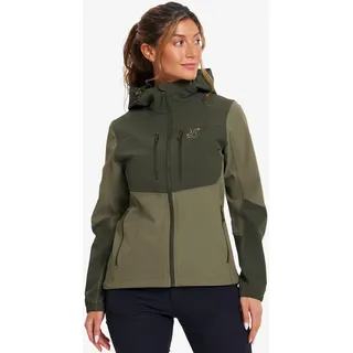 Edge Stretch Jacket Damen Forest Night/Kalamata, Größe:2XL - Damen > Jacken > Softshelljacken - Grün