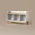 livinity® Kindersitzbank Mailo 107,2 x 63,8 cm Eiche weiß