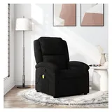 vidaXL Massagesessel Modell 1 Polyester 86,5 x 99,5 x 0 cm Schwarz mit Fernbedienung