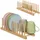 Relaxdays Abtropfgestell 12,5 x 4 cm Farbe Natur