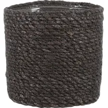 Mica decorations Korb Atlantic Ø 16 x 16 cm Grau