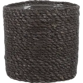 Mica decorations Korb Atlantic Ø 16 x 16 cm Grau