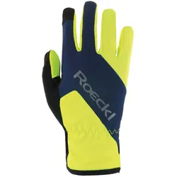 Roeckl Zarasai Kinder Fahrradhandschuhe - blue / yellow - 5