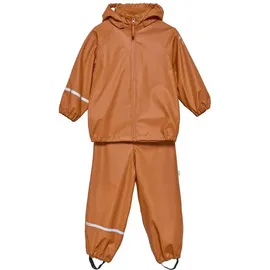 CelaVi Basic Rainwear Set Unisex Braun 80