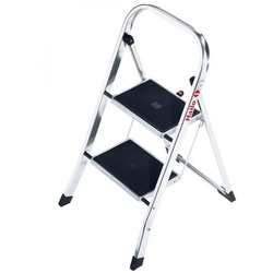 Hailo Trittleiter Hailo Klapptritt K 60 Alu 2 Stufen