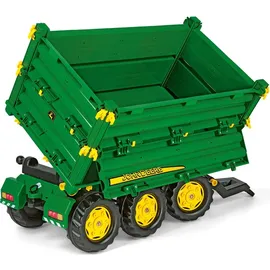 Rolly Toys rollyMultitrailer John Deere Dreiachskipper Traktoranhänger grün (125043)
