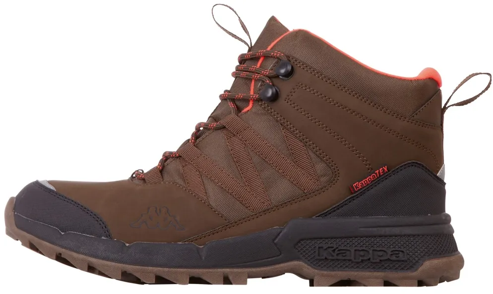 Kappa Schnürboots, in tollem Materialmix mit vielen spannenden Details Kappa brown-coral 40