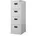 V004A Aktenschrank cm x cm x cm Grau