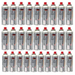 28 x GO SYSTEM Ventil Gas Kartusche Camping Kocher Brenner Butan/Propan 227 g