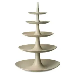 Koziol Etagere BABELL L, 5-stöckig 7185700 , Farbe: beige