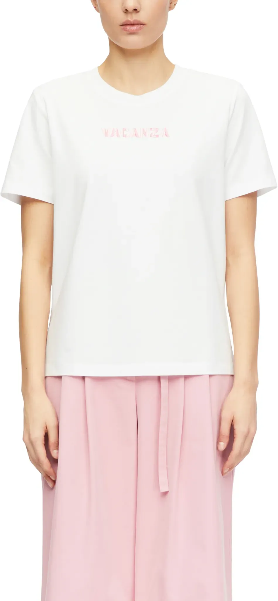 T-Shirt COMMA, Damen, Gr. 46, weiß, Single Jersey, Obermaterial: 57% Baumwolle, 37% Modal, 6% Elasthan, bedruckt, regular fit normal, Rundhals, Shirts T-Shirt, mit Print