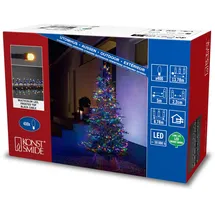 Konstsmide LED-Lichterkette Compactlights 14 m Kunststoff Bunt