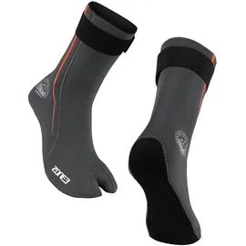 ZONE3 Neoprenschuhe Active-flex Grau/Orange M