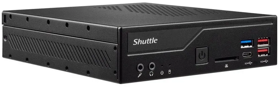 Shuttle Shuttle XPC slim DH610, Barebone, (ohne Barebone-PC schwarz