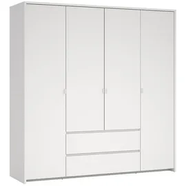 VCM Kleiderschrank Next 197 x 200 x 0 cm Weiß