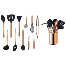 Echtwerk Küchenorganizer-Set 12-teilig braun
