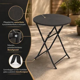 Trutzholm Gartentisch Ø 60 x 72,5 cm Grau