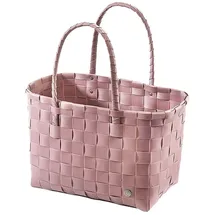Kobolo Einkaufstasche geflochten rosa XXL