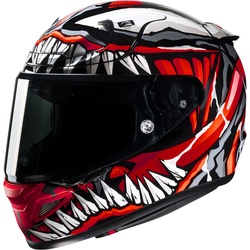 HJC RPHA 12 Maximized Venom Marvel Helm, zwart-wit-rood, XS Voorman