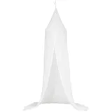 ATMOSPHERA CREATEUR D'INTERIEUR Atmosphera - Betthimmel Lili Baumwollgaze - weiß - H.350 cm - Weiß