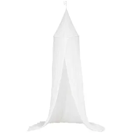 ATMOSPHERA CREATEUR D'INTERIEUR Atmosphera - Betthimmel Lili Baumwollgaze - weiß - H.350 cm - Weiß