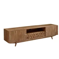 Massivmoebel24 TV-Board 188x40x48 Akazie natur lackiert MOSAYK #105