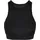 URBAN CLASSICS Ladies High Neck Tech Bra", - schwarz,