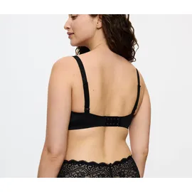 Triumph BH Amourette W mit Bügel, ohne Polsterung, Verstellbare Träger, 80C, Schwarz