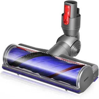 Elektrische Bürste Kompatibel für Dyson Staubsauger V7 V8 V10 V11 V15, Ersatzteil Direktantrieb Reiniger Kopf, Turbobürste Bodendüse Zubehör Ersatzteile für Hartboden Kacheln und Teppiche