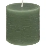 Atmosphera Rustikale Kerze 220 g Eukalyptusgrün