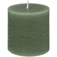 Atmosphera Rustikale Kerze 220 g Eukalyptusgrün