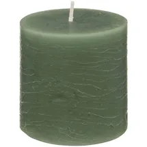 Atmosphera Rustikale Kerze 220 g Eukalyptusgrün