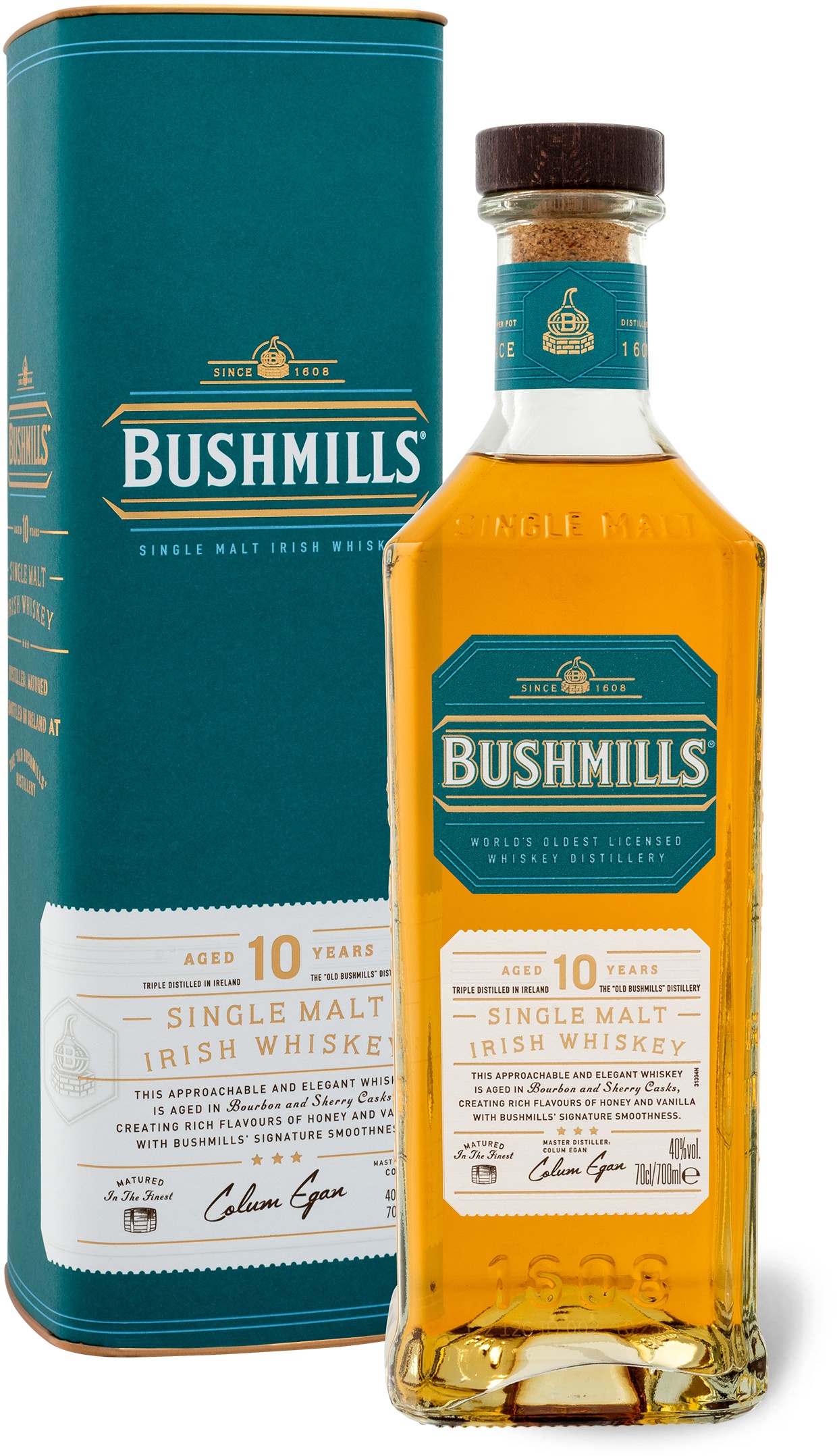 bushmills 10 jahre single malt irish whiskey