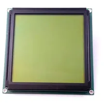 DISPLAY ELEKTRONIK LCD-Display Gelb-Grün 128 x 128 Pixel (B x H x T) 88.40 x 88.40 x 15.0mm DEM128128A1SYH-LY