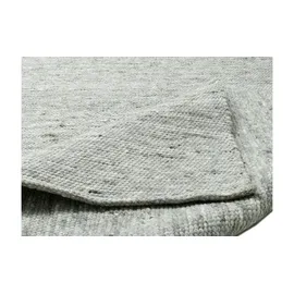 THEKO Handwebteppich Alpen UNI natural grey 140 H: 1,2