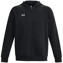 Under Armour Rival Fleece Kapuzenjacke Herren 001 black/white XS