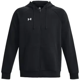 Under Armour Rival Fleece Kapuzenjacke Herren 001 black/white XS