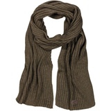 CAMEL ACTIVE Herren 407500/8V50 Knitted Scarf, Olive Brown, Einheitsgröße